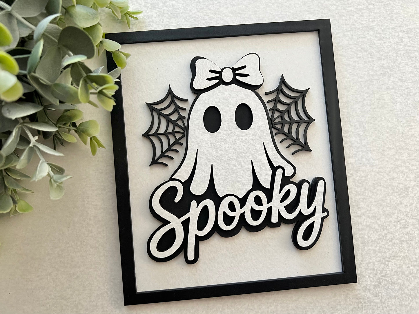 Spooky ghost sign