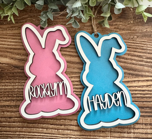 Easter basket name rags