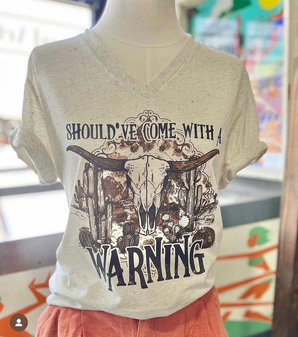 Should’ve come with a warning shirt