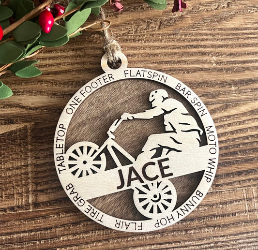 BMX ornament