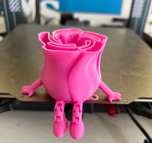 3D Rose Bud Besties