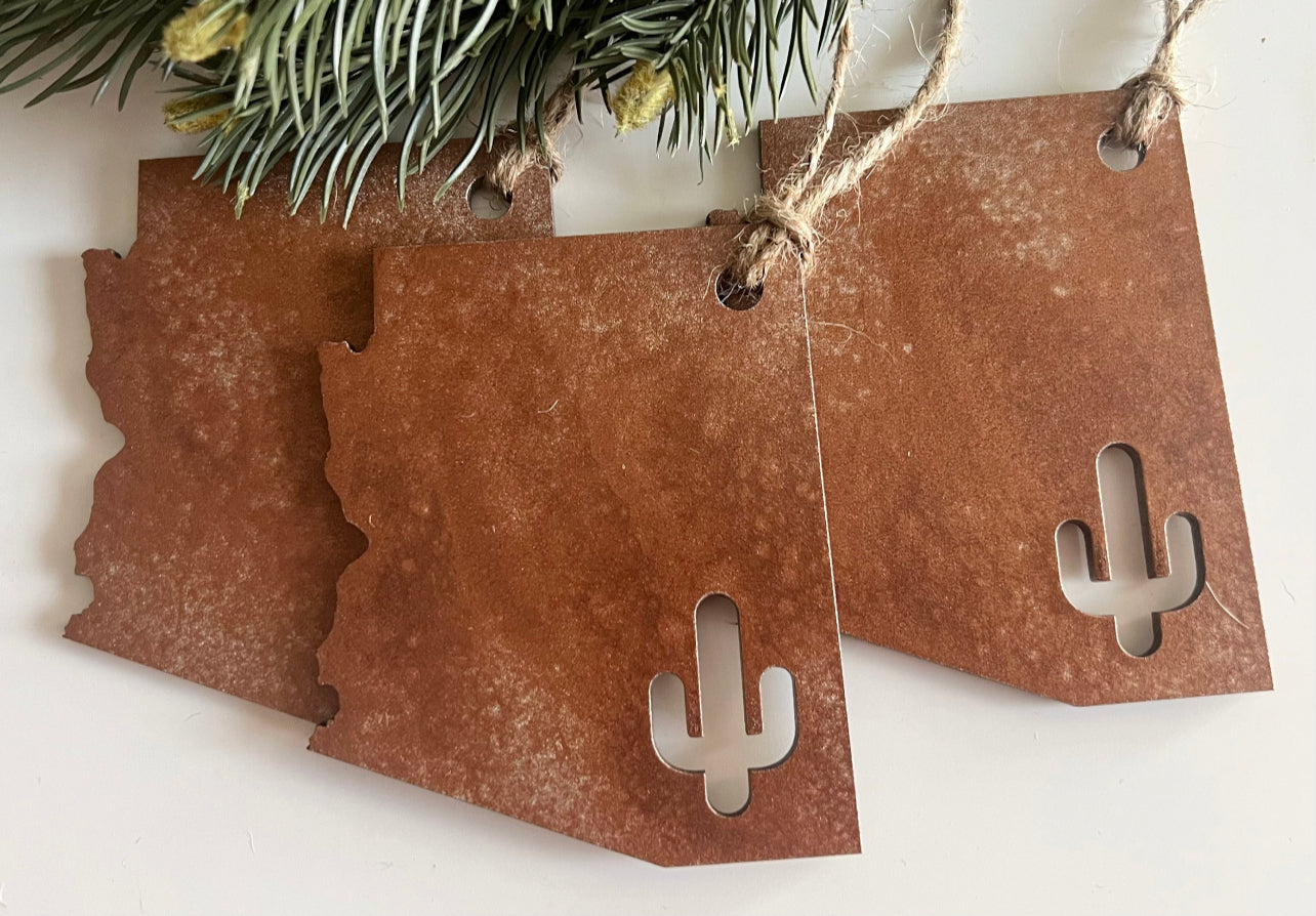 Copper Arizona ornament