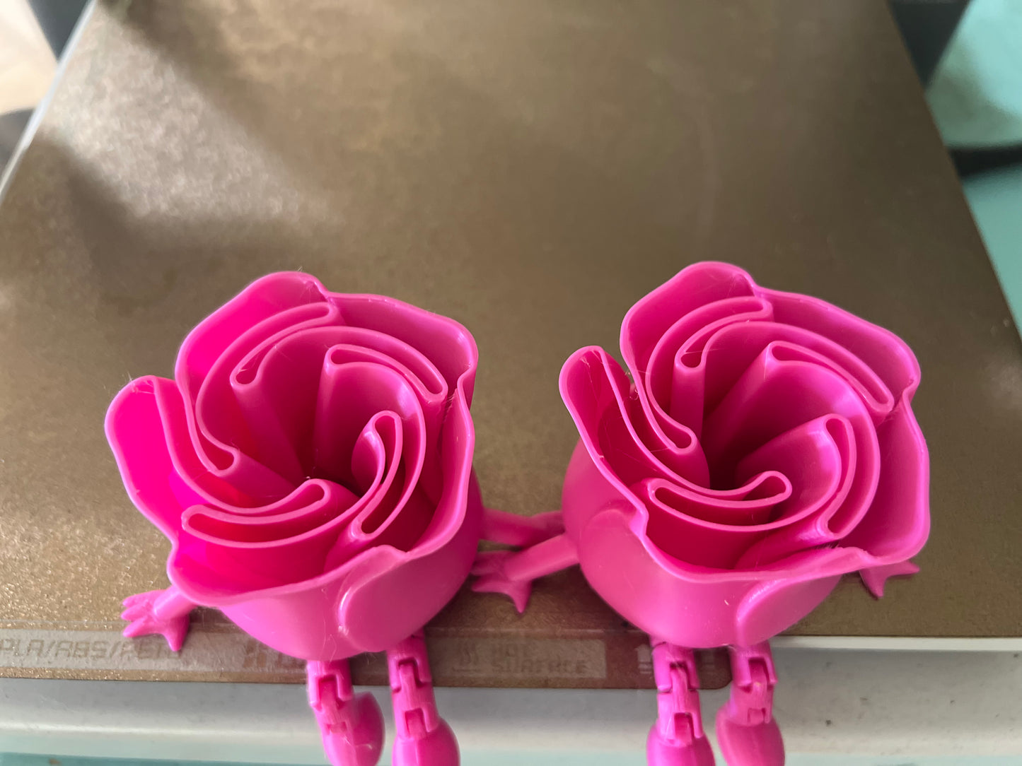 3D Rose Bud Besties